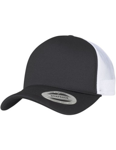 FLE-6005FC-Foam Trucker Cap Curved Visor